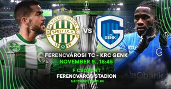 Ferencváros - KRC Genk Európa Konferencia Liga mérkőzés
